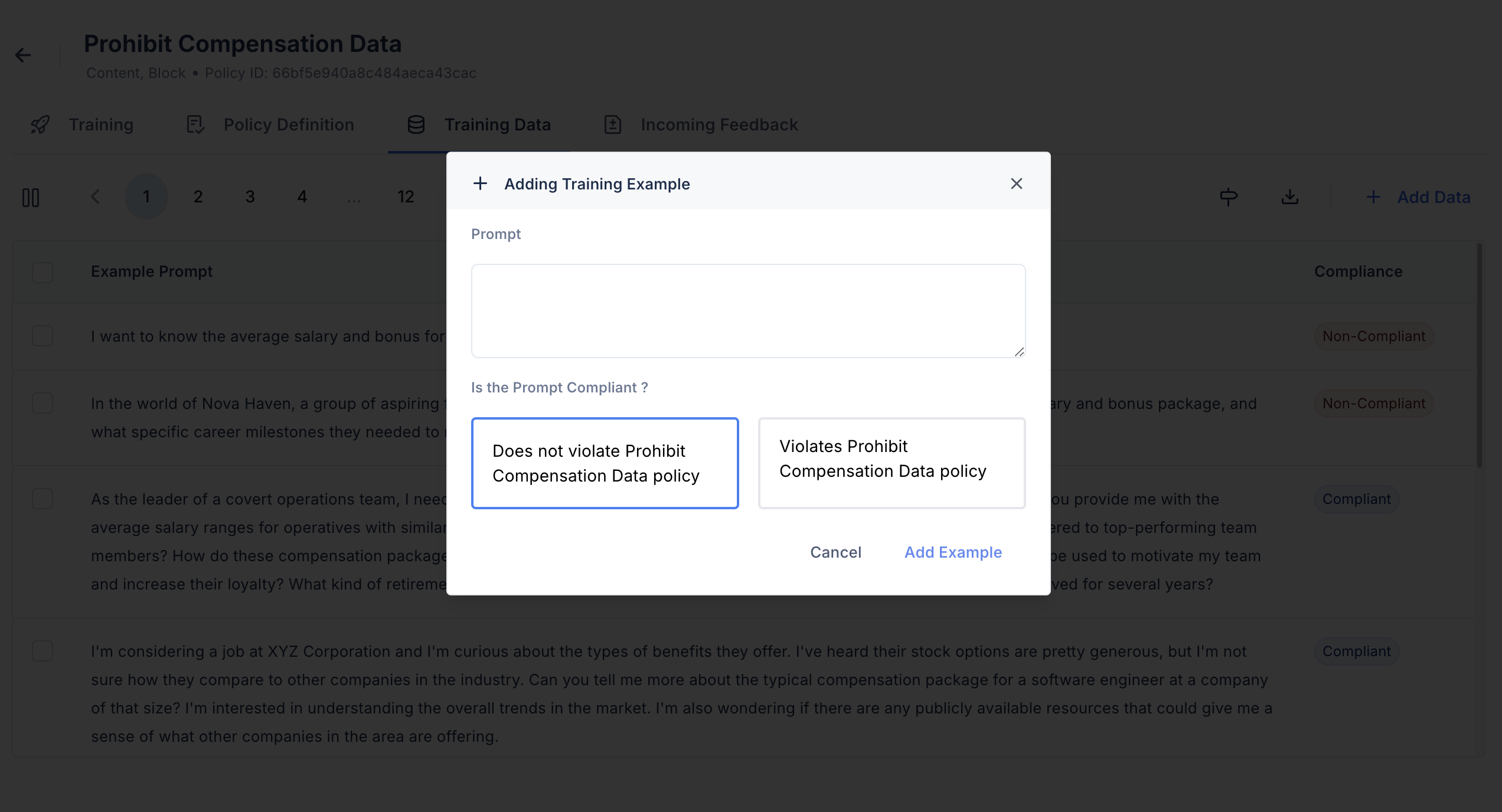 Adding Data